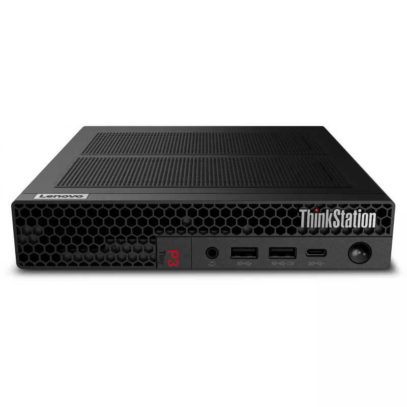 Lenovo ThinkStation P3 Tiny Gen 2 Intel Core Ultra 5 245 16 GB DDR5-SDRAM 512 GB SSD NVIDIA RTX A400 Windows 11 Pro Mini PC darbo stotis Juoda