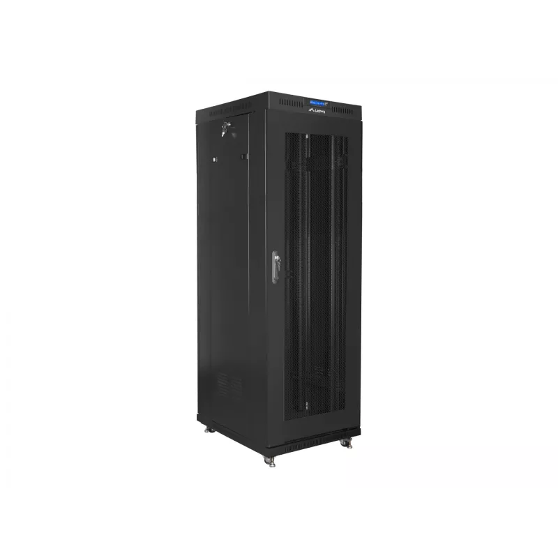 Stovo spinta LANBERG FF01-6837-23BL 37U laisvai stovinti 1900×600×800 mm IP20 juoda