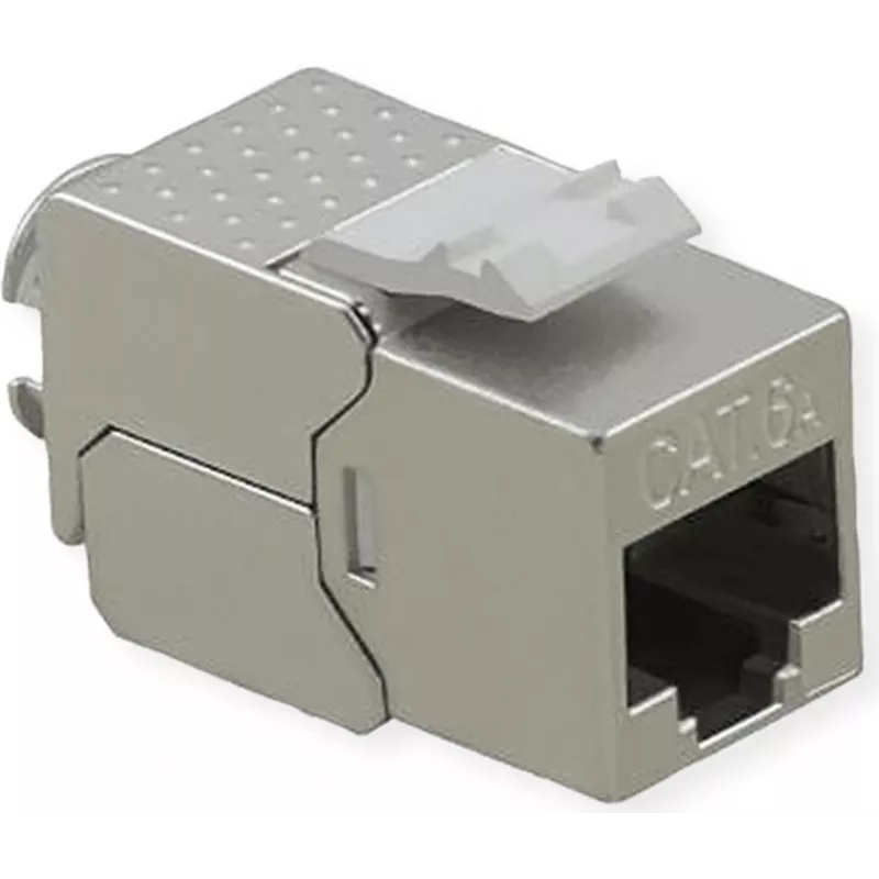 VALUE Cat.6A (EA klasė) Keystone, RJ-45, ekranuotas, be įrankių, SuperSLIM (26.99.0376)