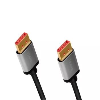 LogiLink CDA0106 DisplayPort laidas juodas pilkas 3 m