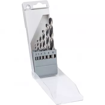 Bosch HSS Twist Drill Bit PointTeQ rinkiniai, grąžtas, sukamasis grąžtas, 8 mm, 117 mm, Metalui, 7,5 cm