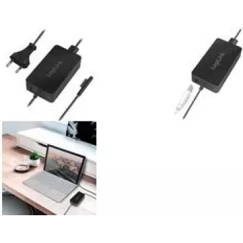 Logilink - Maitinimo blokas - AC 100-240 V - 38.7 W - skirta Microsoft Surface Book, Laptop, Pro (2017 m. vidurys), Pro 3, Pro 4, Pro 6 (PA0197)