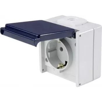as - Schwabe 62460 paviršinio montavimo kištukinis lizdas IP54 (62460)
