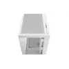 PC Case DeepCool CG580 4F V2 Midi Tower White — ATX, grūdintas stiklas, 3x120 mm šoniniai ventiliatoriai, 360 mm šoninio radiatoriaus palaikymas
