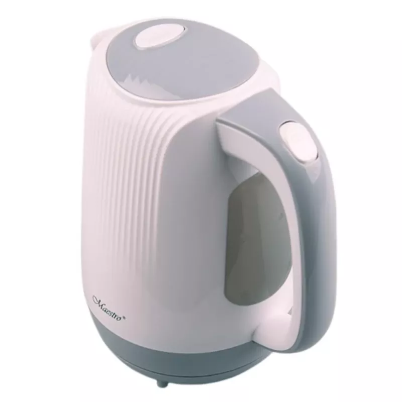 Feel-Maestro MR042 baltas elektrinis virdulys 1,7 l pilkai baltas 2200 W