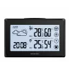 Oro stotelė SENCOR SWS 2850 — vidaus/lauko temperatūra ir drėgmė, 1 belaidis jutiklis, 433,92 MHz, min/maks atmintis