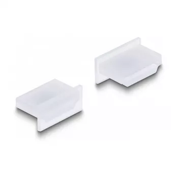 Kabelio dangtelis DeLOCK 64169 HDMI A lizdui be fiksatoriaus permatomas 10 vnt.