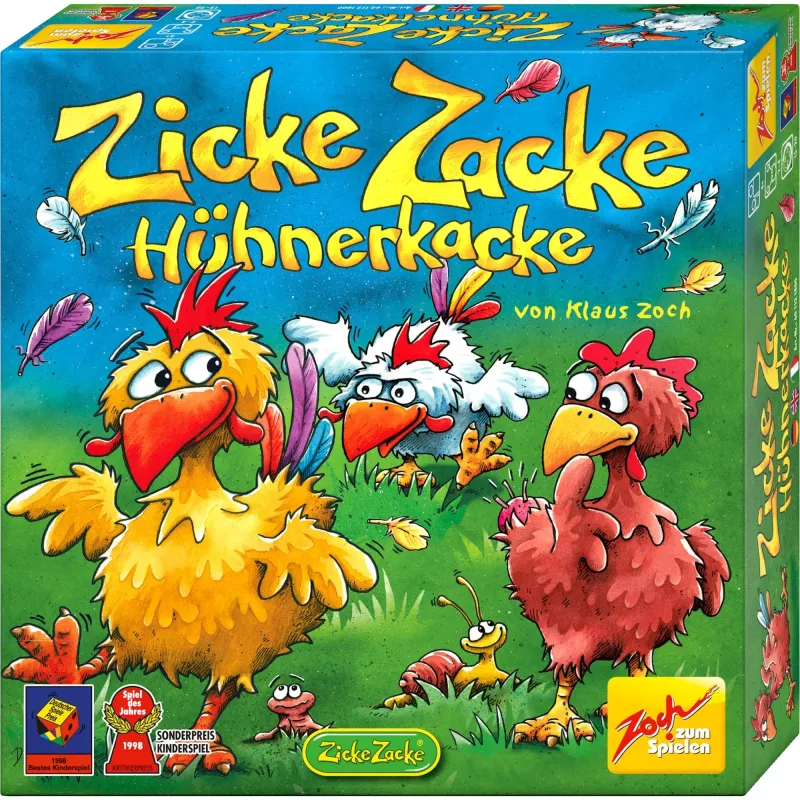 Zicke Zacke Chicken Cha Cha Cha, stalo žaidimas 1998 metų vaikų žaidimas