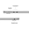 MacBook Air 34,5 cm (13,6) 2025 CTO, nešiojamasis kompiuteris, sidabrinis, 16 GB, 1 TB (1 TB SSD), M4, MacOS, graikų
