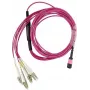 Tinklo kabelis BlueOptics GA2DWCZ MPO-4xLC daugiamodis OM4 komutacinis kabelis 5 metrai
