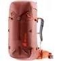 Kuprinė DEUTER Guide 44+8 redwood-papaya — ekspedicinė kuprinė su 44+8 l talpa