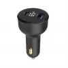 MOBILUSIS ĮKROVIKLIS AUTOMOBILIUI USB 2 PORT/TA-UC-AC2PD30LCD-CAR01 GEMBIRD