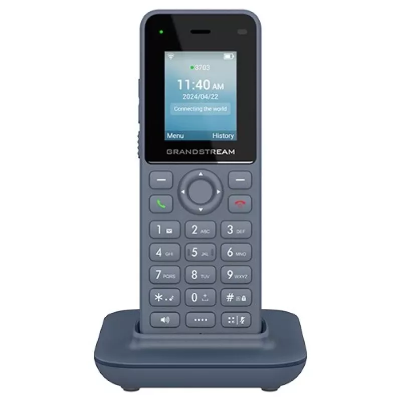 Grandstream Networks WP816 IP telefonas antracito 2 linijos LCD Wi-Fi