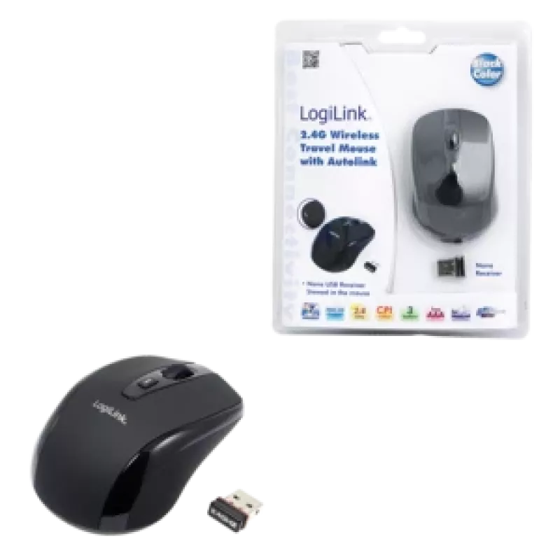 Logilink ID0031 Juoda