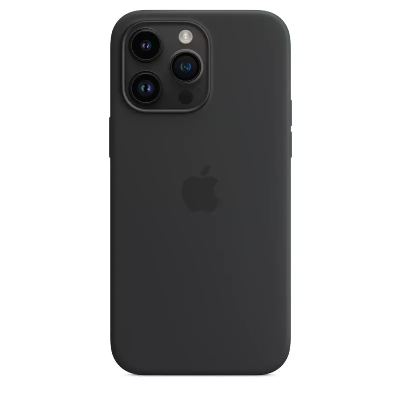 Apple silikoninis dėklas su MagSafe, skirtas „Apple iPhone 14 Pro Max“, vidurnakčio