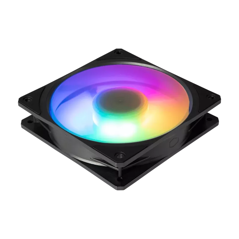 Ventiliatorius Cooler Master Mobius 120P ARGB 2400 RPM juodas