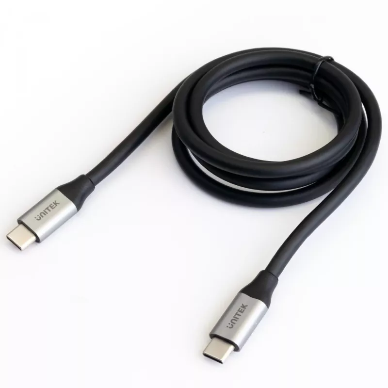 UNITEK C14091ABK USB laidas USB 3.2 Gen 2 2m USB C juodas