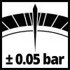 Einhell 4133115 0 - 13 bar skaitmeninis slėgio matuoklis padangų slėgio matuoklis (4133115)