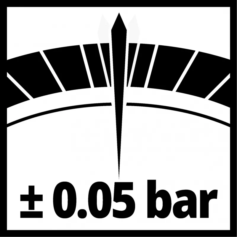 Einhell 4133115 0 - 13 bar skaitmeninis slėgio matuoklis padangų slėgio matuoklis (4133115)