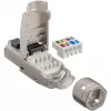 Goobay CAT 8.1 STP ekranuotas, lauke montuojamas RJ45 kištukas (61130)