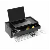 Stalčius Durable 508201 monitoriaus laikiklio priedas juodas metalinis 468 mm plotis 221 mm gylis 53 mm aukštis