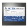 Montech APX650 maitinimo blokas 650 W 20+4 kontaktų ATX ATX juodas