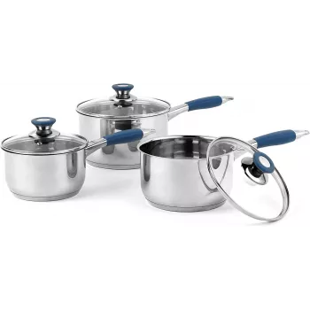 Viryklės indų rinkinys Russell Hobbs RH01178EU 3 dalių, mėlynas