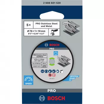 Bosch 2 608 601 520 kampinio šlifuoklio priedas Pjovimo diskas
