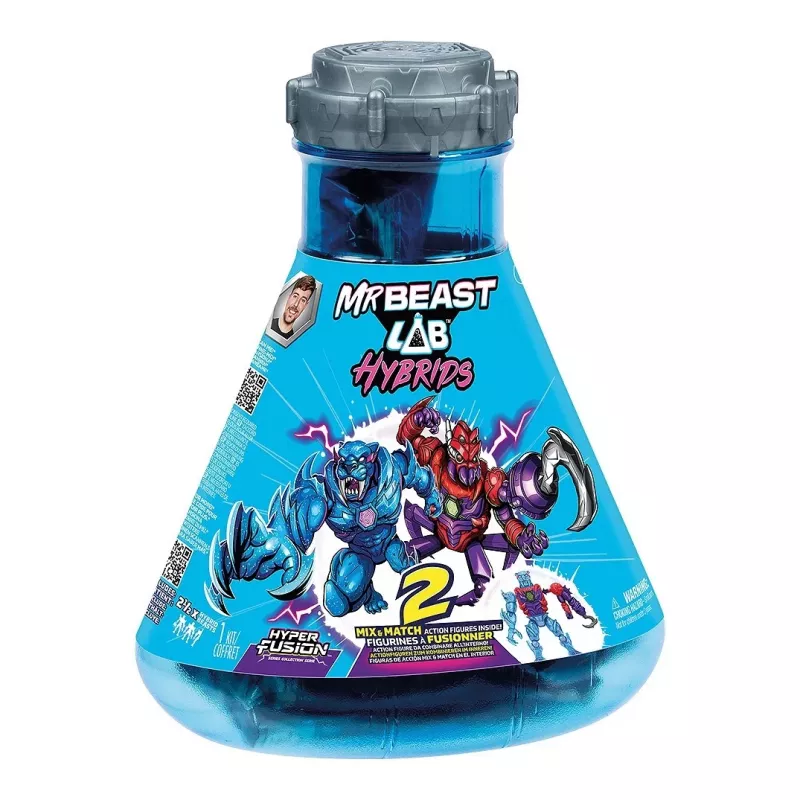Veiksmo figūrėlės Cobi Mr Beast Lab Hybrydy Multipack – kolekcionuojamas rinkinys iš Cobi (MO-24903)