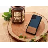man and wood išmaniojo telefono dėklas iPhone 11 — juodo džinsinio audinio apsauginis dangtelis