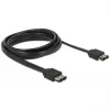SATA laidas DeLOCK 85641 2m eSATA juodas