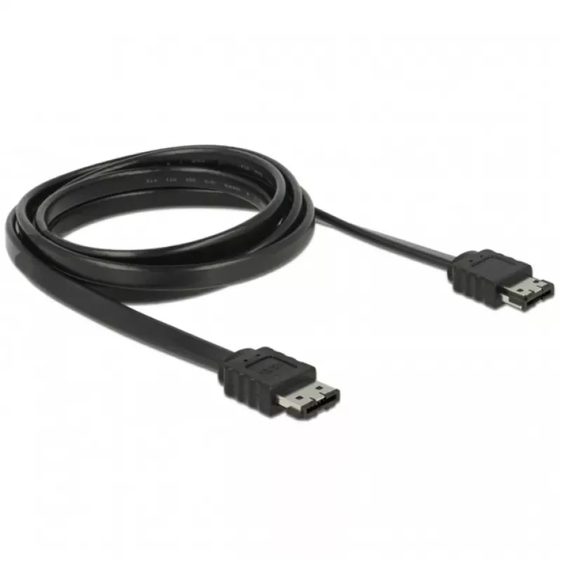 SATA laidas DeLOCK 85641 2m eSATA juodas