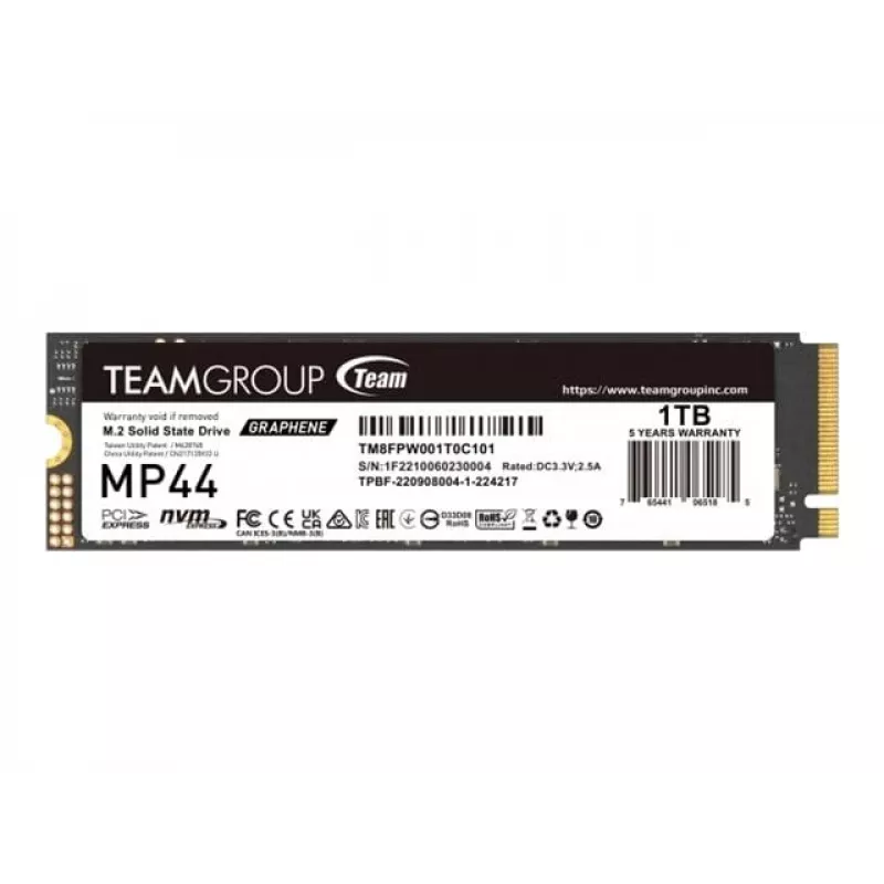 Team Group MP44 - SSD - 1 TB - vidinis - M.2 2280 - PCIe 4.0 x4 (NVMe)