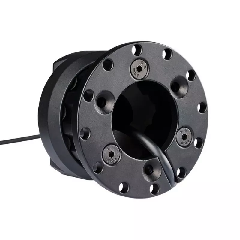 Greito atlaisvinimo adapteris Asetek SimSports 40-035-0035028 juodas — greito atlaisvinimo vairo adapteris simuliatorių lenktynių sąrankoms