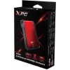 ADATA EX500 HDD/SSD korpusas juoda, raudona 2,5 colio