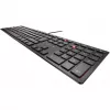 CHERRY KC 6000 Slim klaviatūra universali USB QWERTZ vokiška juoda