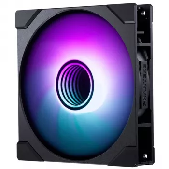Phanteks M25 Gen2 PWM D-RGB 140mm korpuso ventiliatorius - juodas