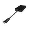 Linksys Belkin - Vaizdo adapteris - USB-C (V) į HD-15 (VGA), DVI-I, HDMI, DisplayPort (M) - 4K palaikymas - juodas (AVC003BTBK)