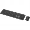 Logitech Signature plonas Combo MK950 - klaviatūros ir pelės rinkinys - belaidis - Bluetooth 5,1 LE - QWERTY - Nordic - Graphite (920-012488)