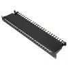 Patch panelis - Extralink CAT6A STP, 24 prievadai
