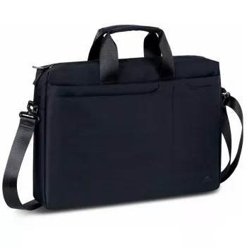 Messenger case Rivacase Biscayne 39.6 cm (15.6 inch) Juoda