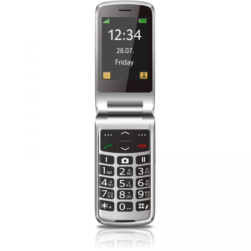 Išmanusis telefonas Beafon SL645 LTE 2.8 colio 1550 mAh juodas sidabrinis