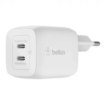 Belkin WCH011vfWH Nešiojamasis kompiuteris, Išmanusis telefonas, Planšetė Balta AC Greitas įkrovimas Vidaus