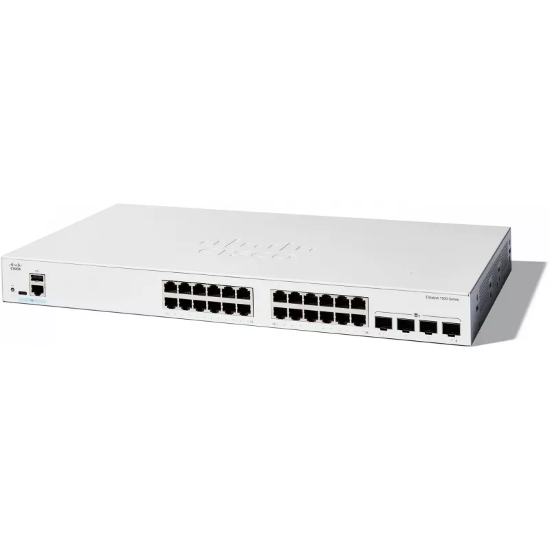 Valdomas komutatorius Cisco Catalyst 1200-24T-4X 24 prievadų GE 4x10GE SFP+