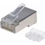 Intellinet RJ45 moduliniai kištukai, Cat6A, STP, 3 šakų, vientisam laidui, 15 µ auksu dengti kontaktai, 90 vnt. pakuotė