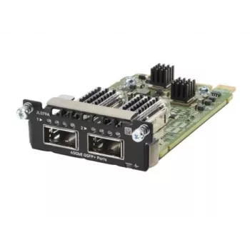 HPE - Aruba Serija - Išplėtimo modulis - 40 Gigabit QSFP+ x 2 - skirtas HPE - Aruba 3810M 16SFP+ 2 lizdų komutatoriui