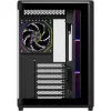 Elite 600 ARGB , korpusas Tower juodas, grūdintas stiklas x 2