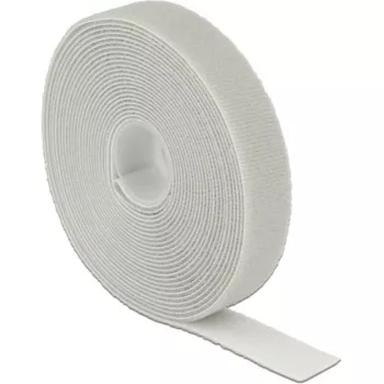 Kabliukų ir kilpų užsegimas DeLOCK 18280 Pilka 20mm 5m