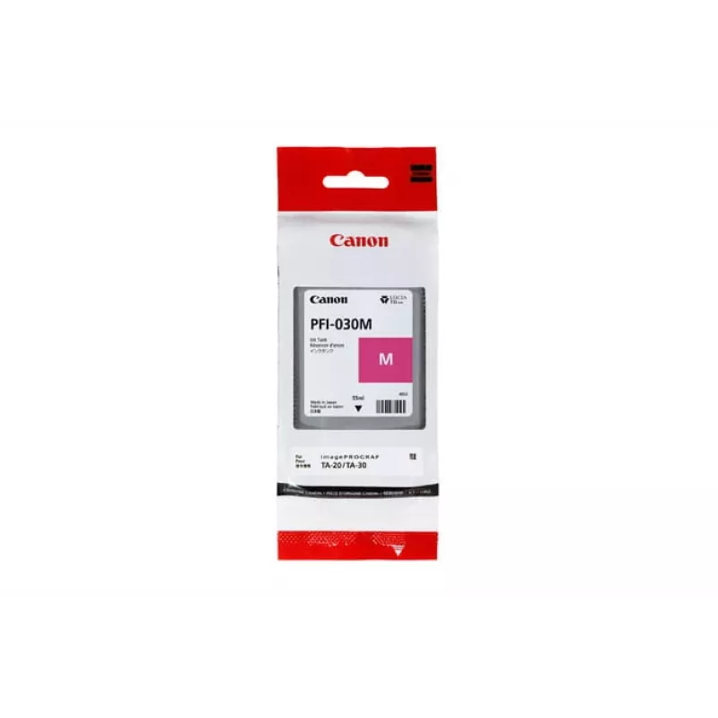 “Canon PFI-030M” rašalo kasetė 1 vnt. Originali purpurinė