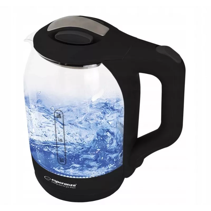 Esperanza EKK025K Elektrinis virdulys 1.7 L Juodas, Daugiaspalvis 1500 W
